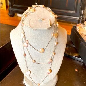 Elegant Multi-Strand Pearl Necklace